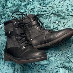 (NWOT) UGG Kesey Waterproof Boot Black